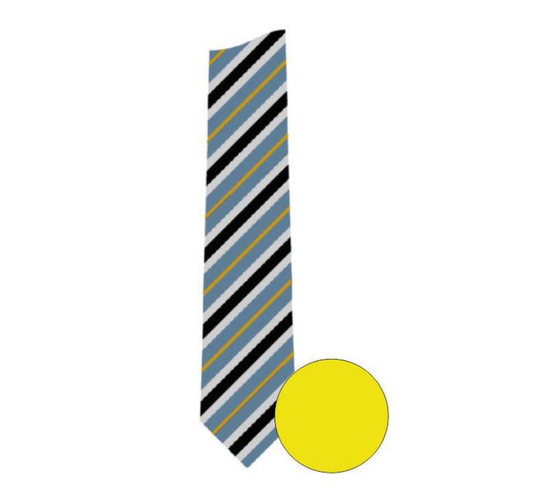 Castle Manor Chauntry Tie (Yellow)