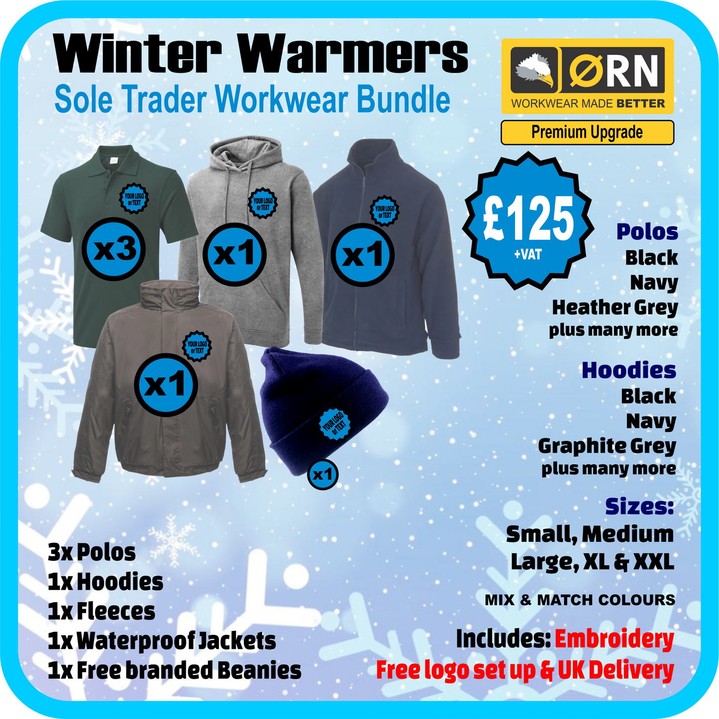 Sole Trader Winter Orn Workwear Premium Bundle