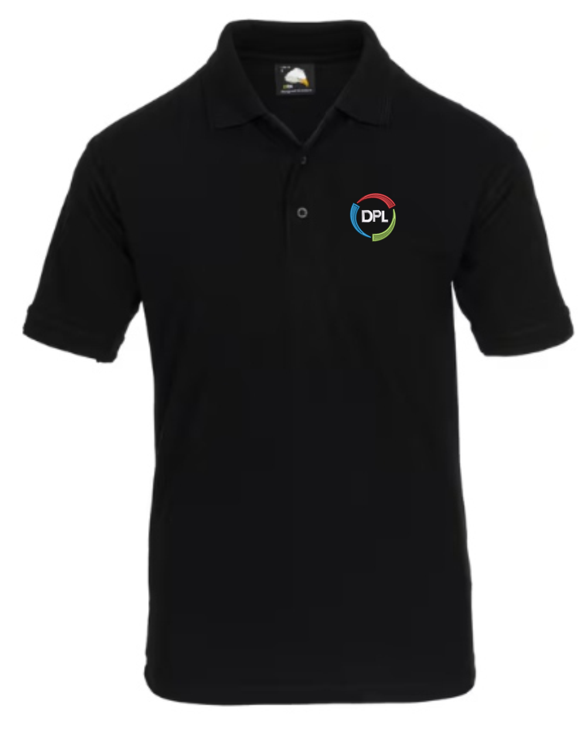 DPL Group Eagle Black Polo