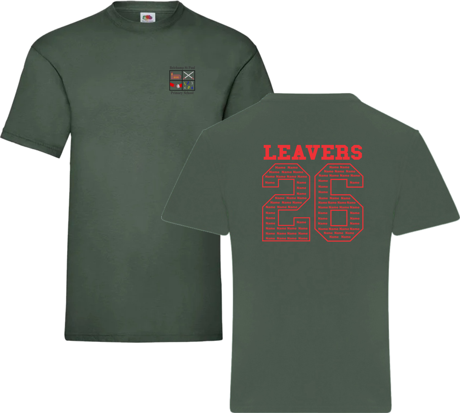 Senior Belchamp St Paul Leavers Tee Shirt