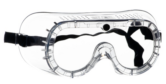 Betafit Unifit Clear Lens Direct Vent Safety Goggles - UF108