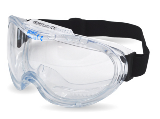 Betafit Clear Lens Anti-Scratch & Anti-Fog Wide View Goggle