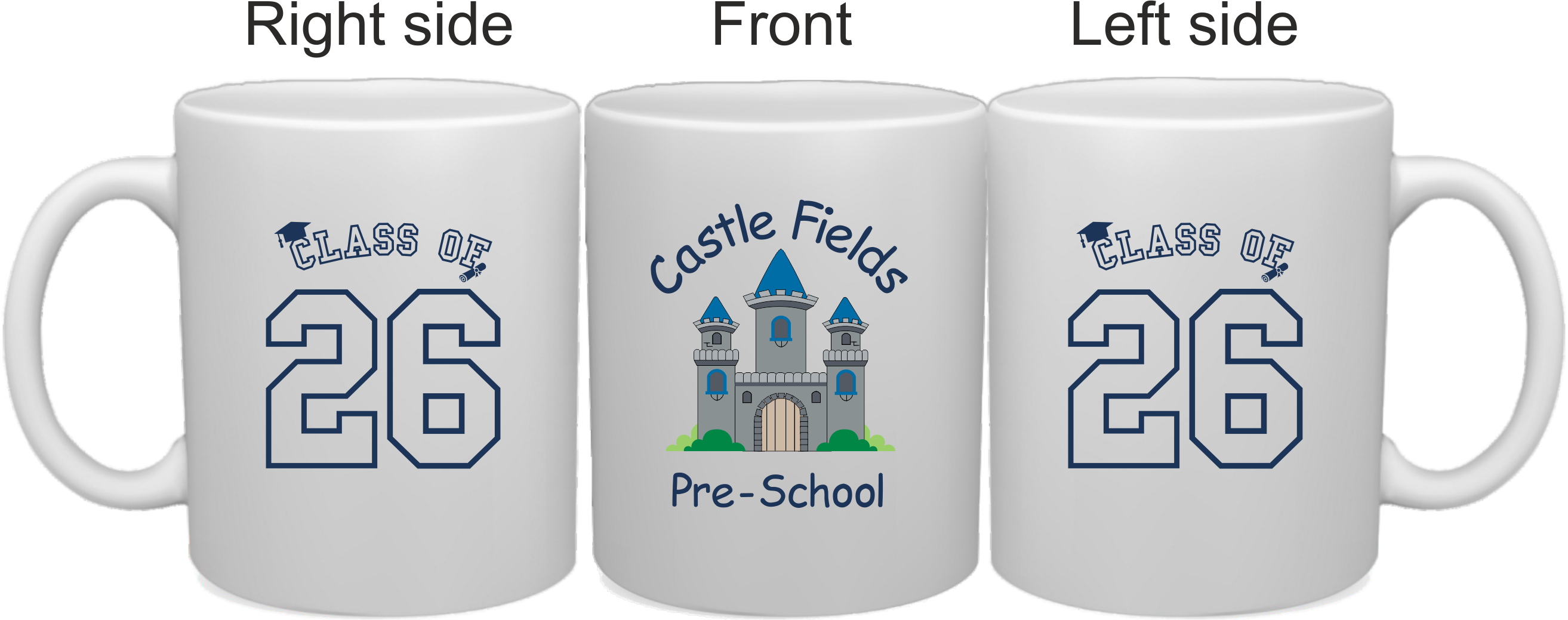 Castlefields Pre School Leavers Mug