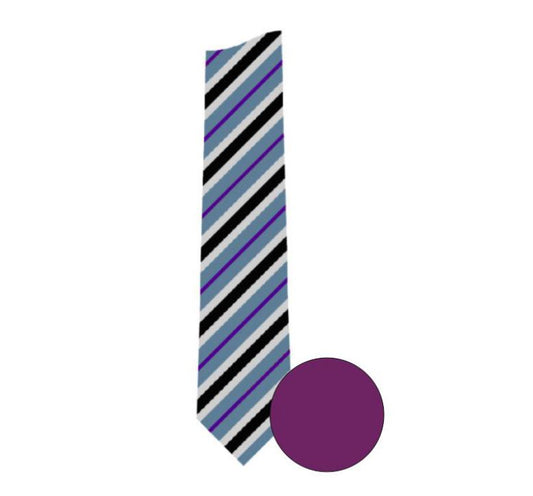 Castle Manor Cleves Tie (Purple)