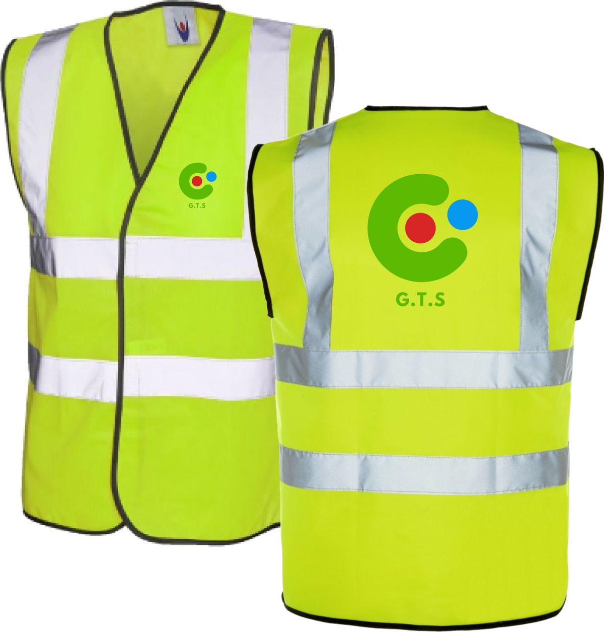 DPL Group Hi Vis Yellow Safety Waistcoat