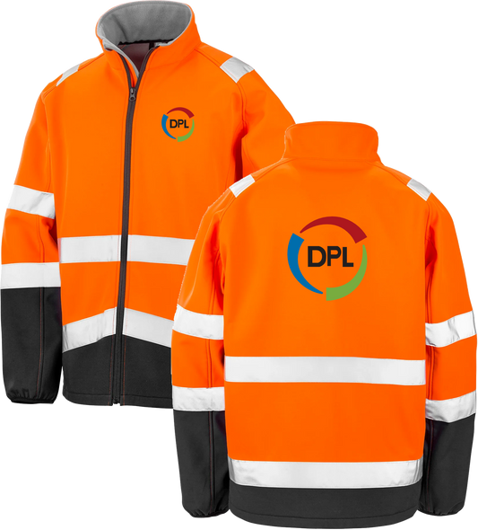 DPL Group Hi Vis Softshell Jacket