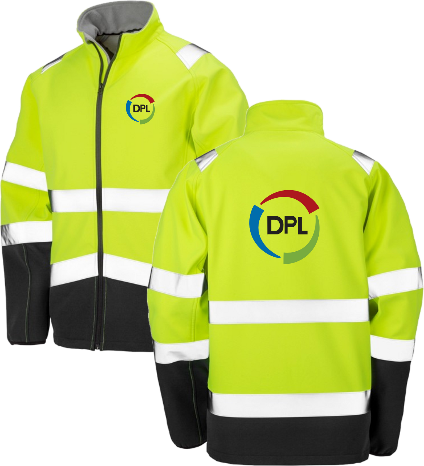 DPL Group Hi Vis Softshell Jacket