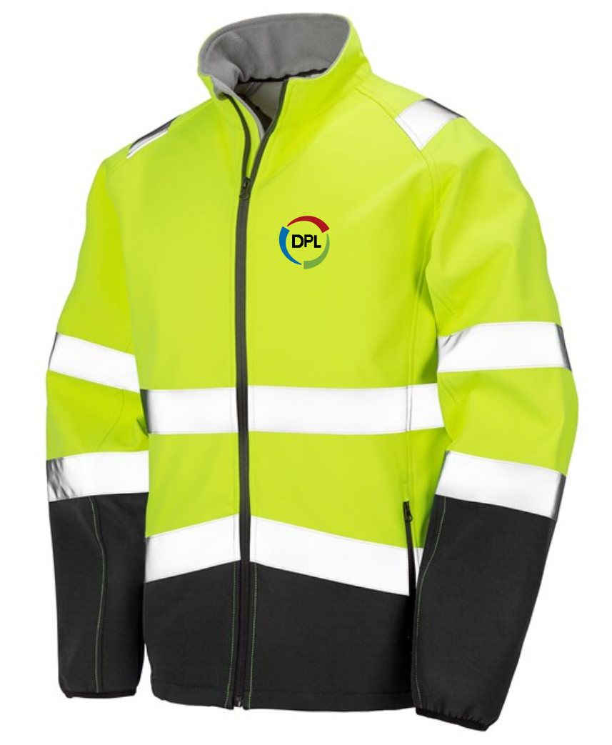 DPL Group Hi Vis Softshell Jacket