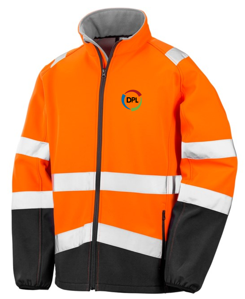 DPL Group Hi Vis Softshell Jacket