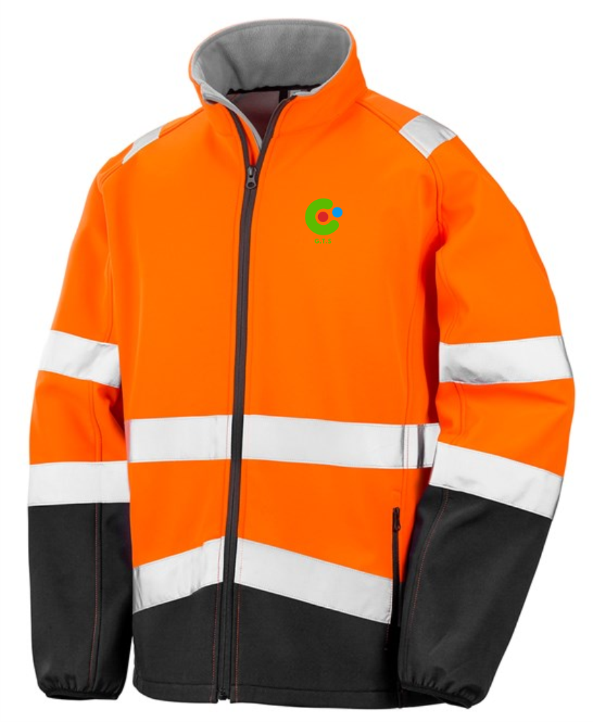 DPL Group Hi Vis Softshell Jacket