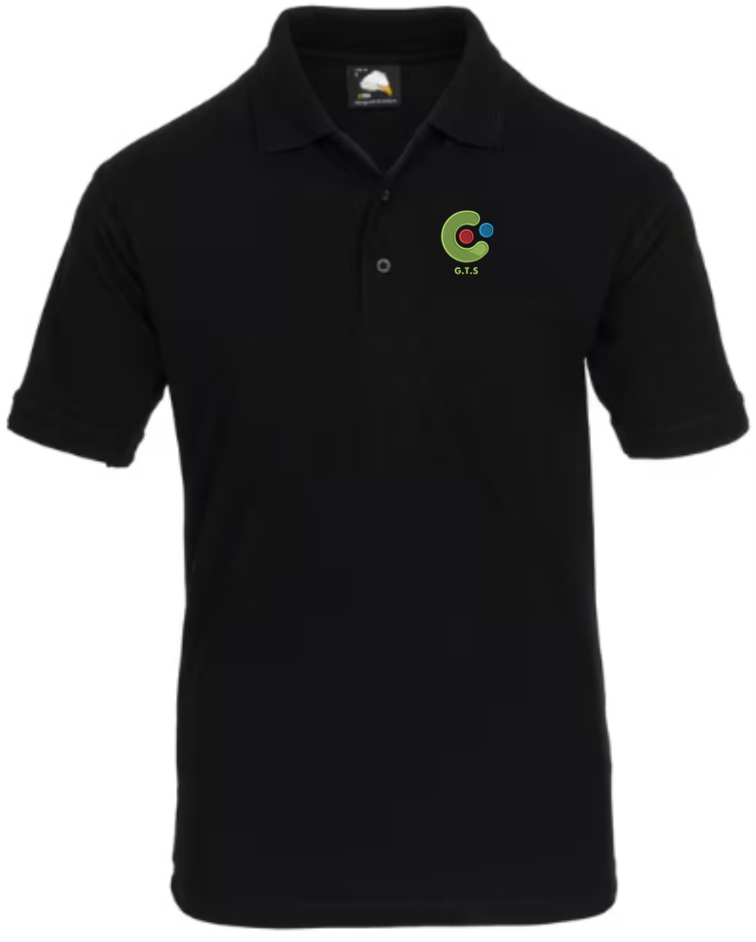 DPL Group Eagle Black Polo