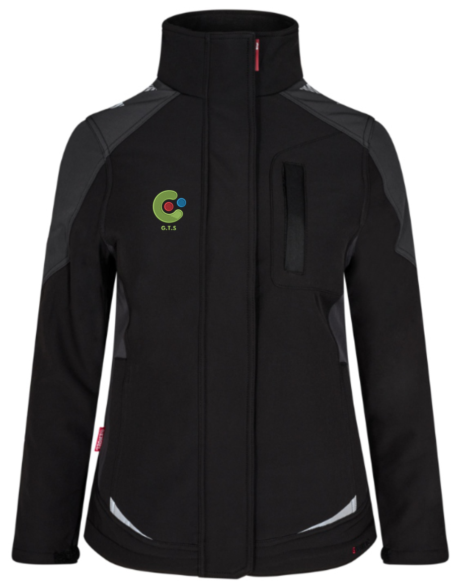 Engel - Women's Galaxy Black  / Anthracite Grey Softshell Jacket