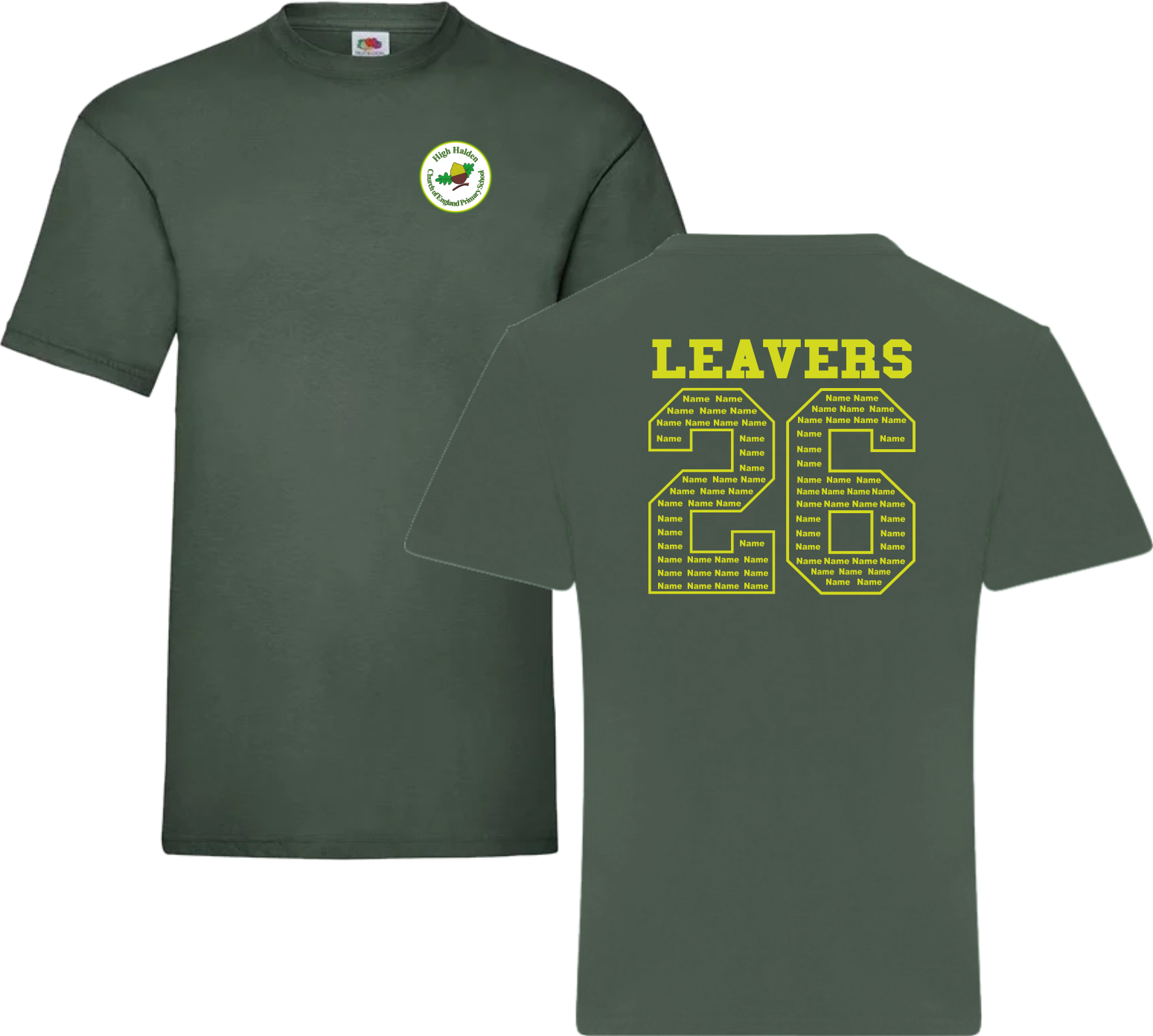Senior High Halden Leavers Tee Shirt