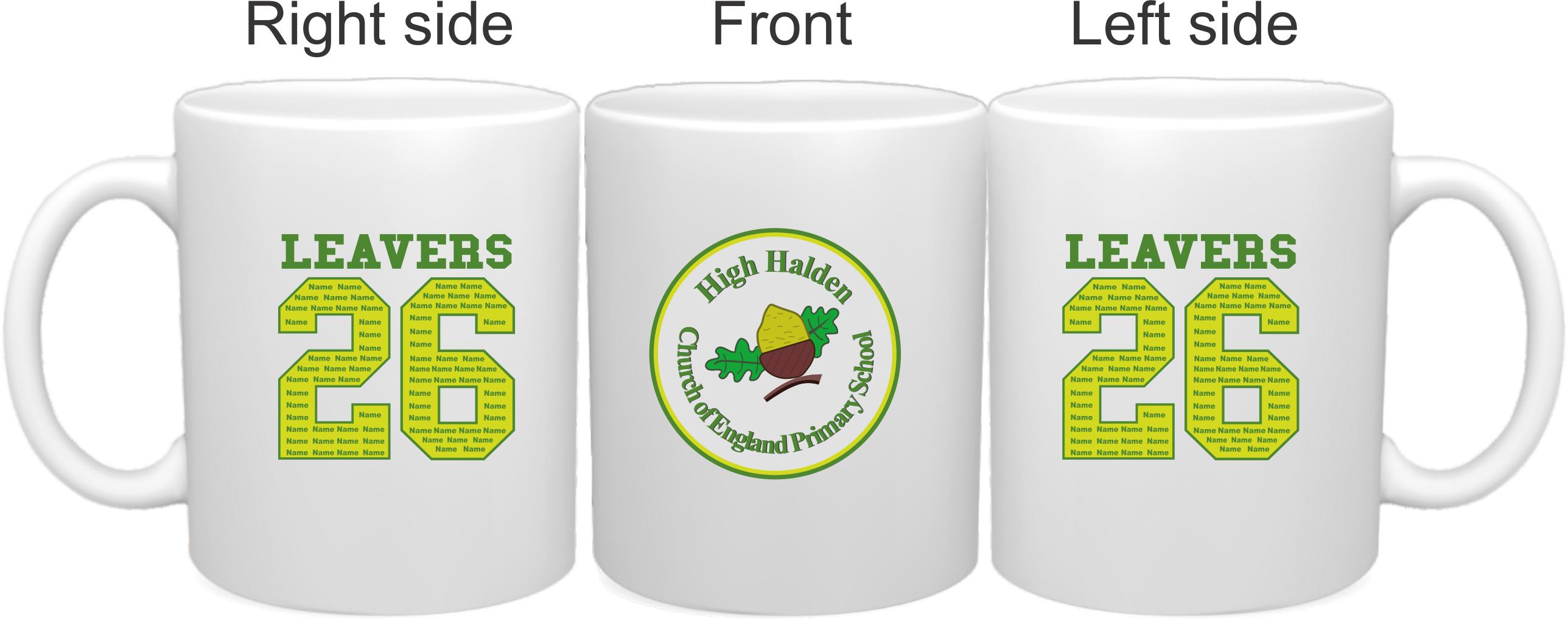 High Halden Primary Leavers Mug