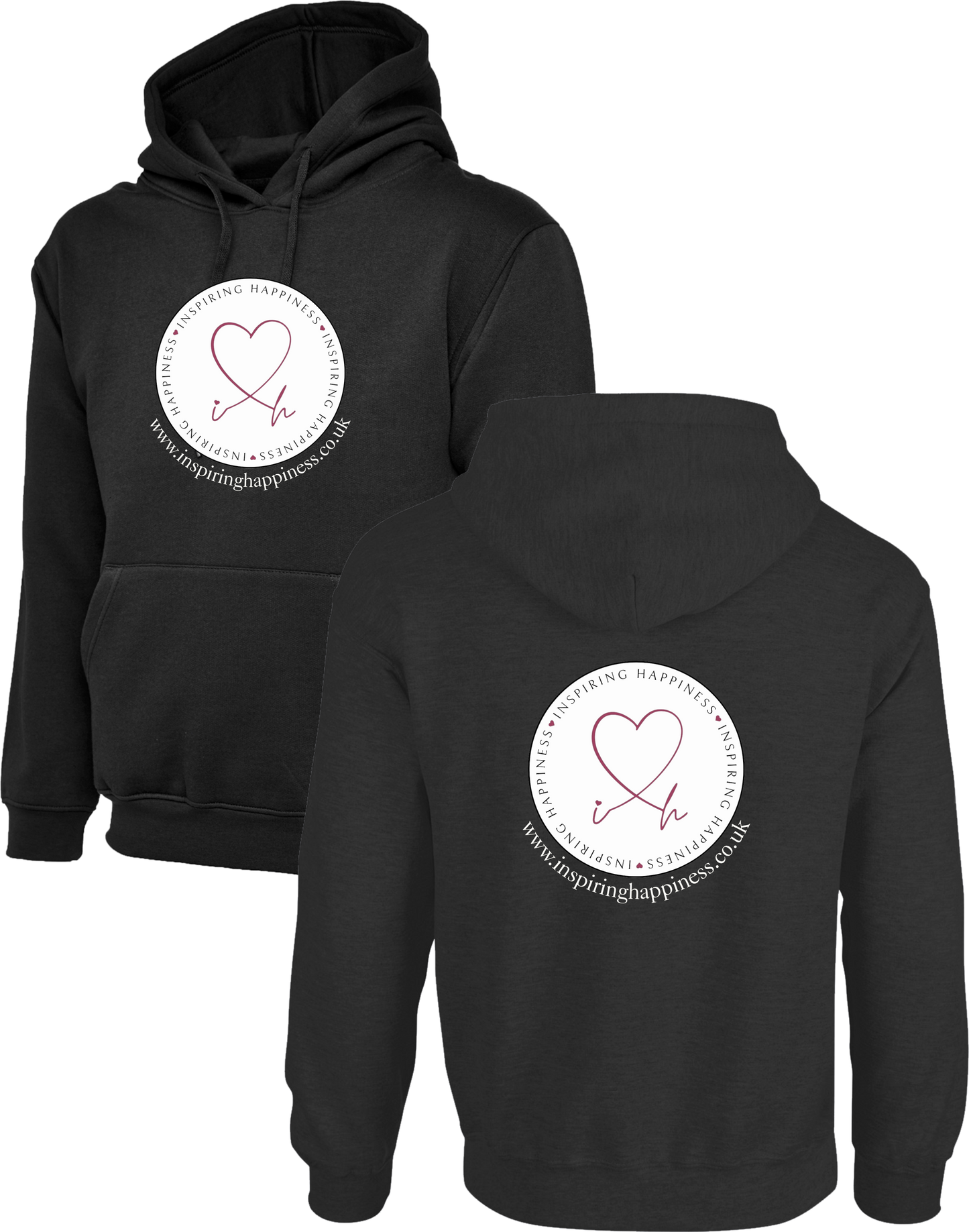Inspiring Happiness Hoodie Standard