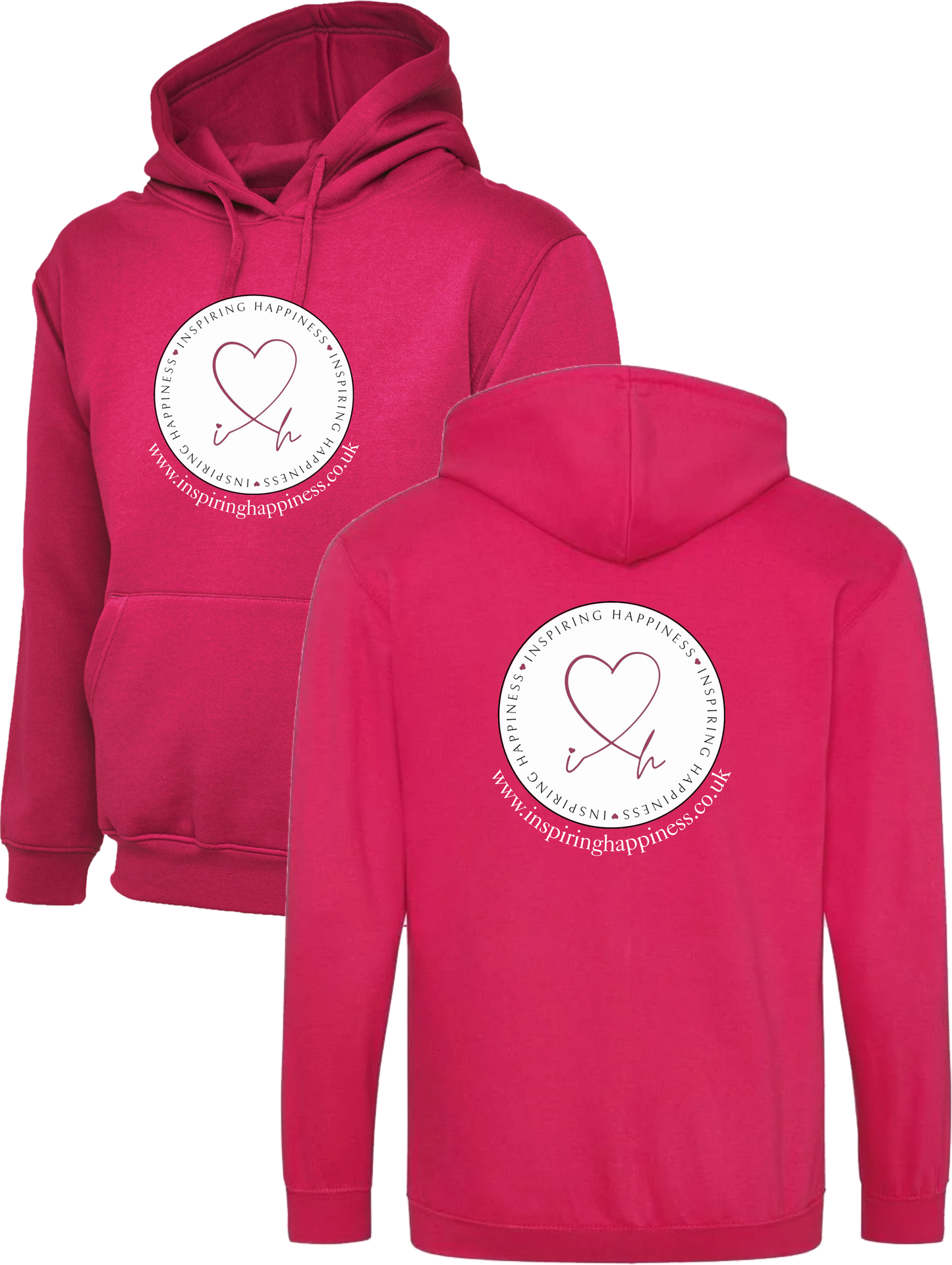 Inspiring Happiness Hoodie Standard