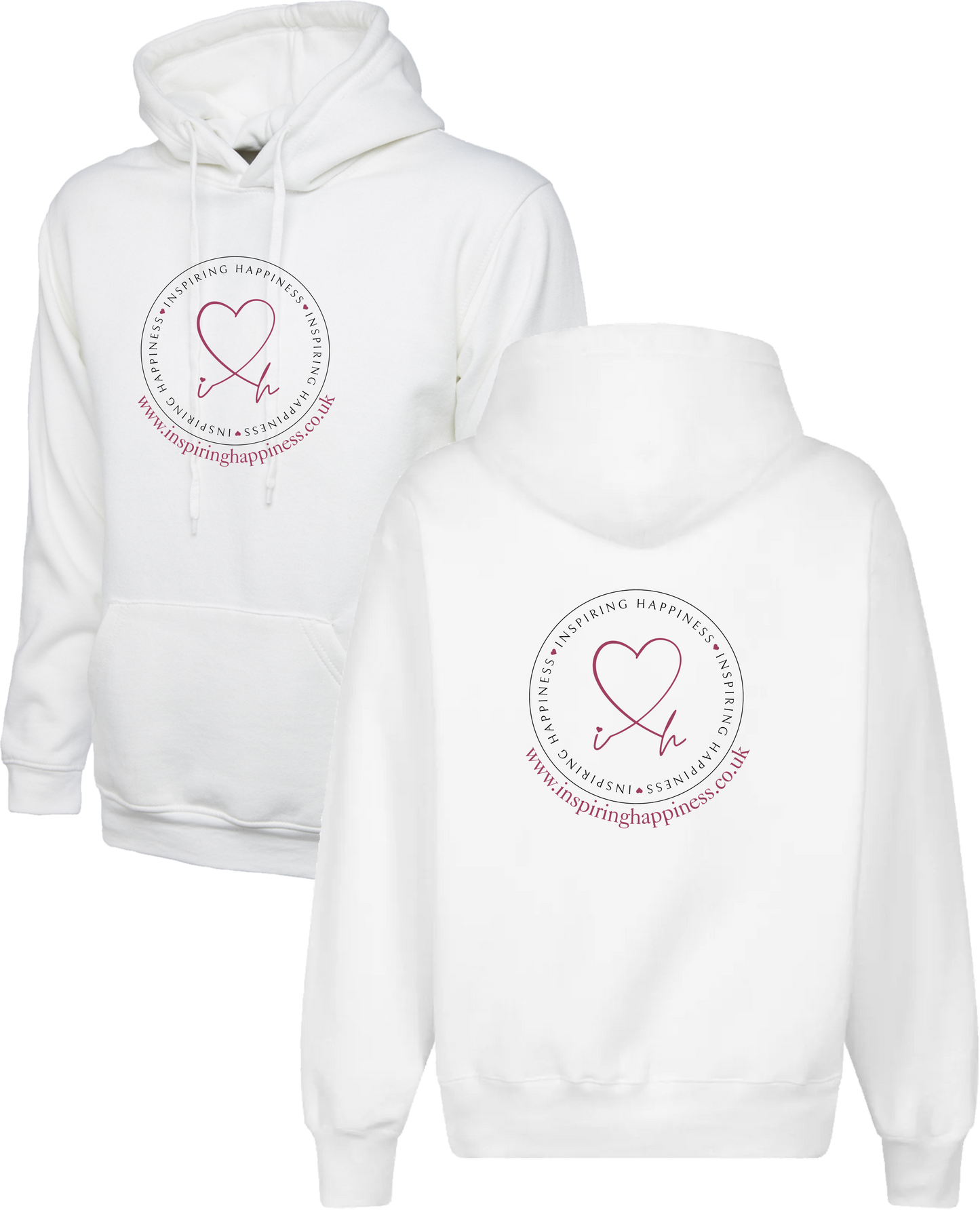Inspiring Happiness Hoodie Standard