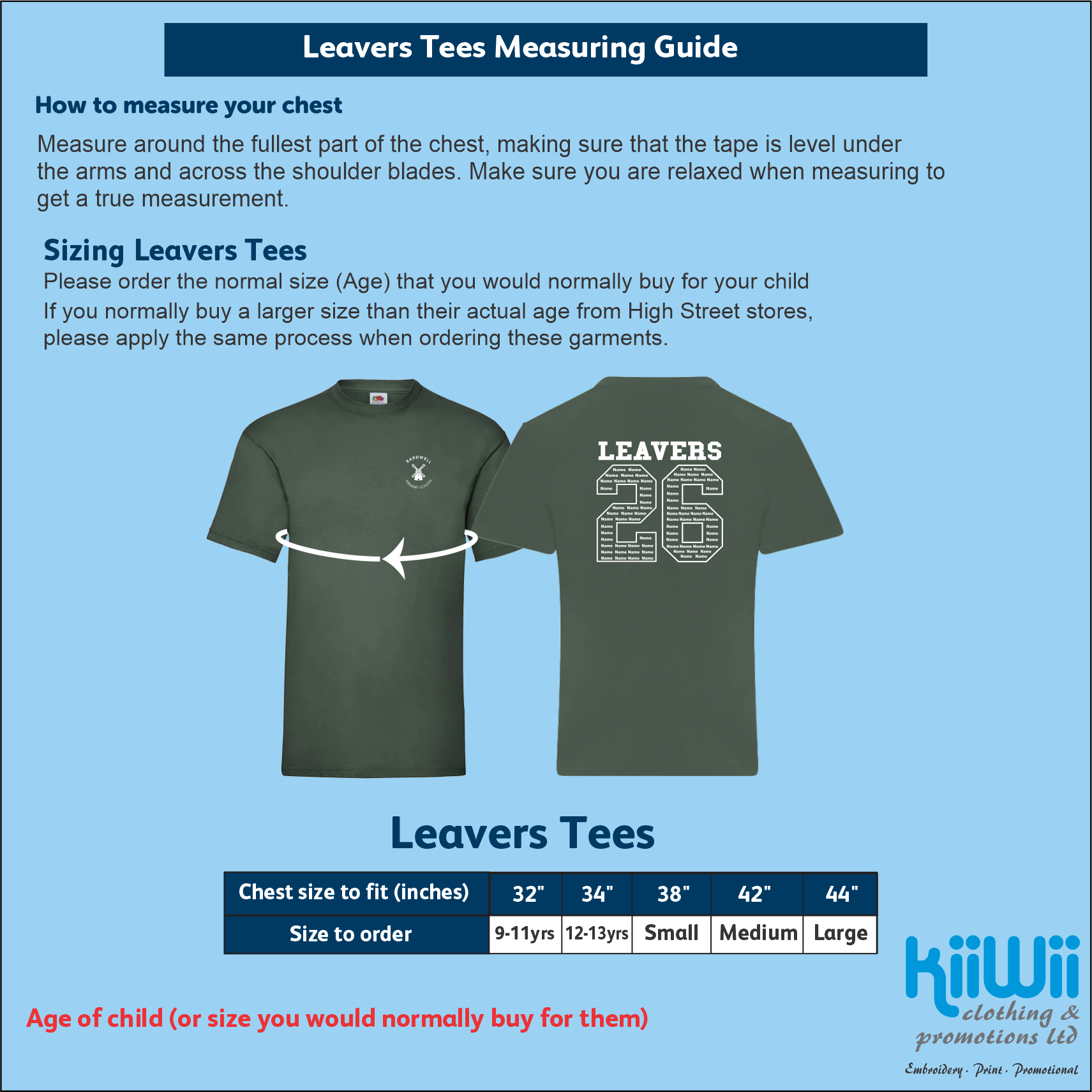 Senior Belchamp St Paul Leavers Tee Shirt