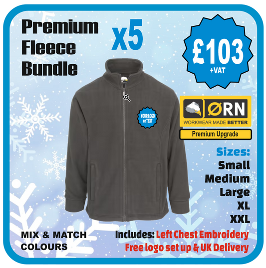 Orn Workwear Premium Fleece Pack of 5