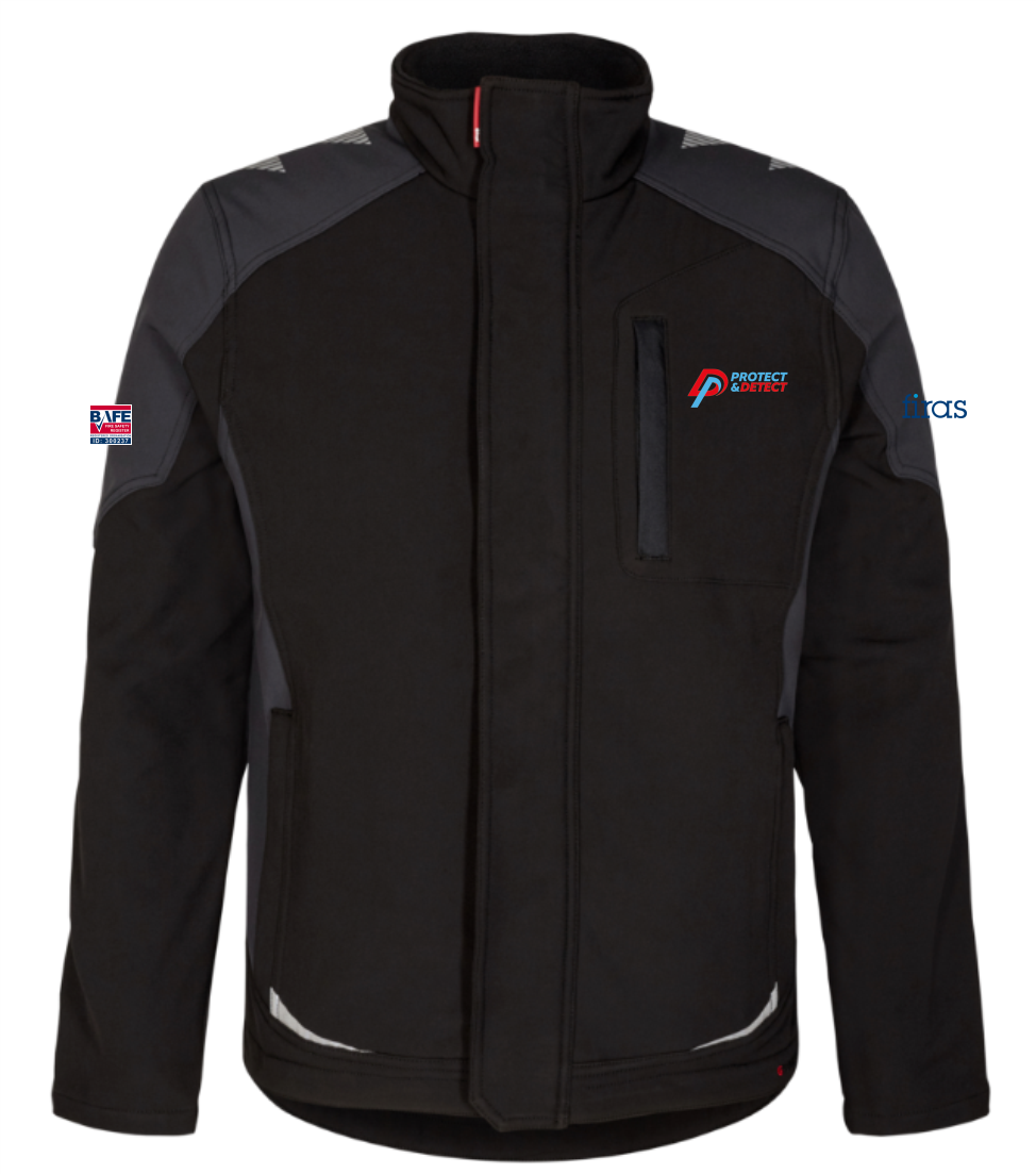 DPL Group Engel - Men's Galaxy Black / Anthracite Grey Softshell Jacket
