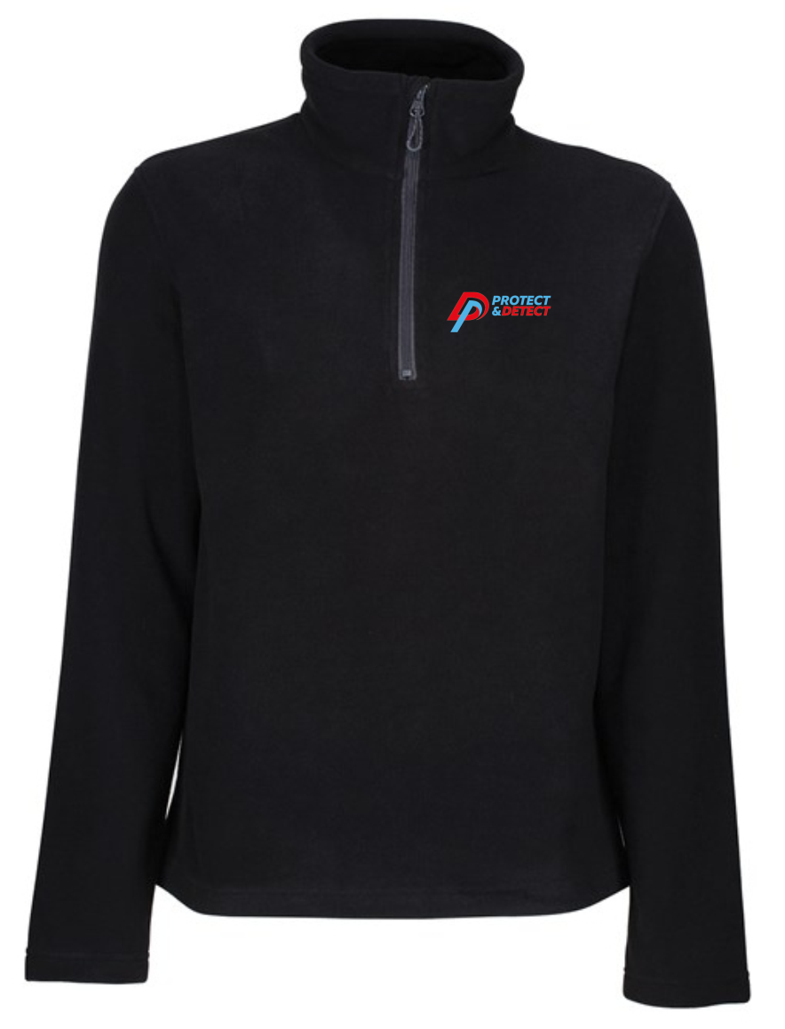 DPL Group Regatta Black 1/4 Zip Fleece Top