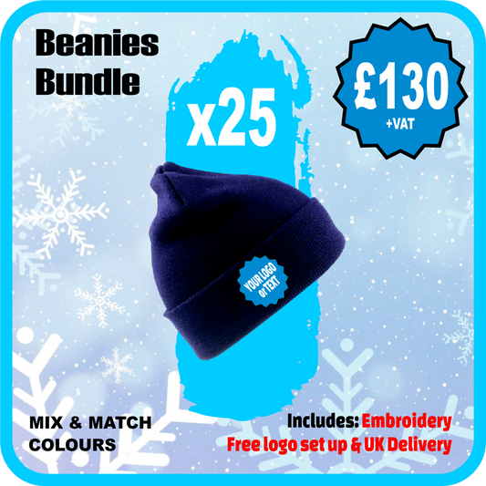 Beanie Bundle Pack of 25