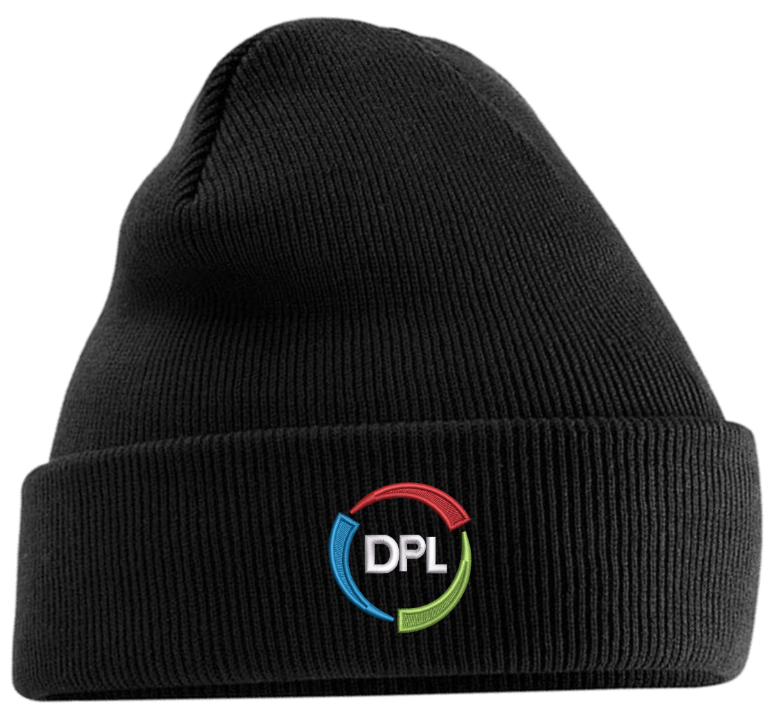 DPL Black Beanie Hat