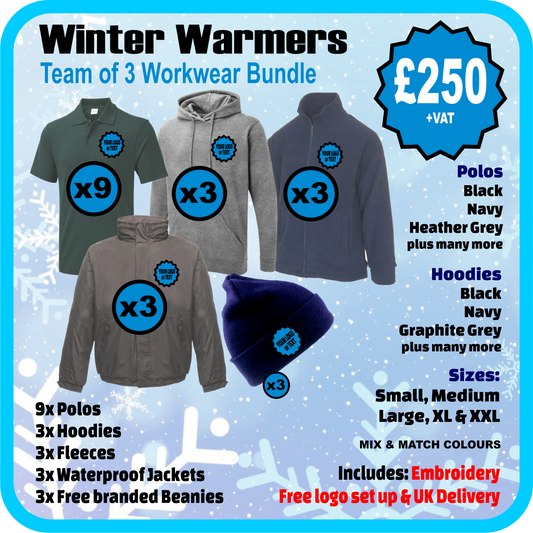 Team of 3 Winter Bundle